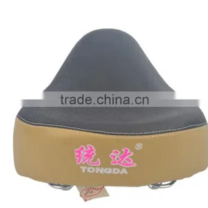 Leather Bicycle Saddle Attractive Design High Quality Wholesale Price Comfortable Electric Bicycle Saddle Bicycle Parts thumbnail-1