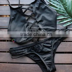 Black Brazilian Bikini Manufacturer thumbnail-1