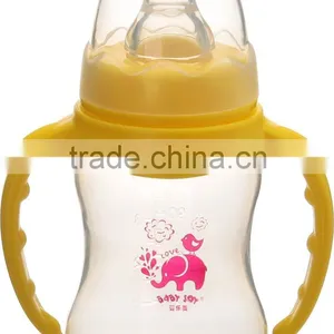 240ml 8oz Popular Round Shape Standard Neck Baby Bottle Feeder thumbnail-2