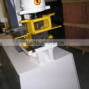Combined Punching and Shearing Machine,punching Cutting Motching Hydraulic Iron Worker,steel Ironworker thumbnail-2
