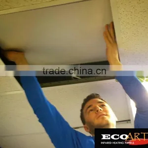 Healthy Radiant Built in as Ceiling Tiles Infrared Ceiling Panel Heater thumbnail-1
