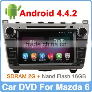 Ownice 8" For NEW MAZDA 6 Car DVD GPS Quad Core Pure Android 4.4.2 HD 1024*600 Built-in Wifi thumbnail-1