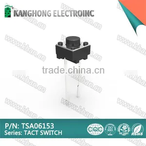 Made in China Momentary Contact 2 Pin Tact Switch thumbnail-2
