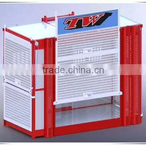 BUILDING CONSTRUCTION HOIST SC100/100 WITH RACK AND MAST thumbnail-3