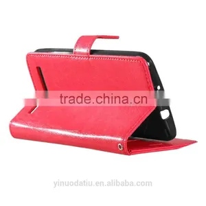 PU Leather Cell Phone Flip Wallet Kickstand Case for ASUS ZenFone ZS550ML thumbnail-2