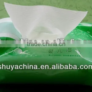 Spunlace Nonwoven Hot Baby Wet Wipe thumbnail-2