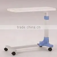 2016 F-33 ABS Hospital Movable Over Bed Table, Hospital Bed Dining Table, Hospital Dining Table thumbnail-1