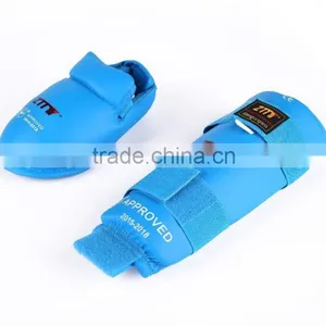 2016 New Design Product Karate Mesh Shin and Instep Leg Guard,Karate Protective Gear thumbnail-1