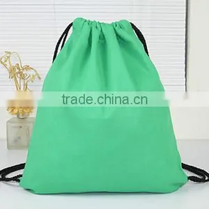 Simple Monochrome Canvas Bag Backpack thumbnail-4