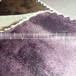 Polyester Stamped Suede Fabric thumbnail-1