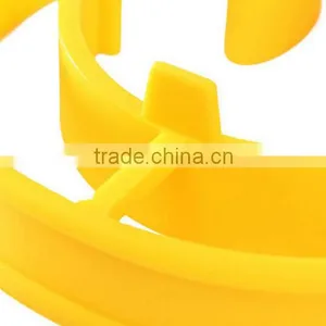 Silicone Smile Face Pancake Egg Fried Ring Mould / Silicone Fried Egg Mould / Egg Tray Mould thumbnail-6