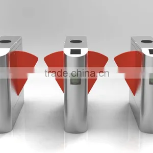 Speed Gate Flap Barrier Gate With A Pass Speed of 40 Persons/Minute thumbnail-1