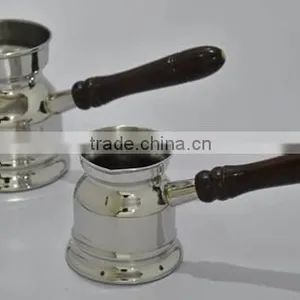Ibrik Copper Coffee Pot With Wooden Handle thumbnail-2