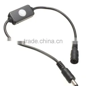 Black Mini DC5-24V LED Strip Automatic PIR Infrared Motion Sensor SwitchON/OFF Infrared PIR Occupancy Motion Sensor Light Switch thumbnail-1