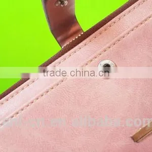 Luxury and Fancy Hand Made Ladies Clutch Leather Purse Made in China thumbnail-2
