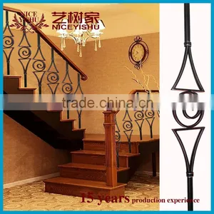 Ornamental Iron Stair Railings Supplies / Wrought Iron Work Handrails Supplies thumbnail-5