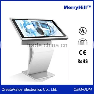 Floor Stand Interactive Kiosk PC 84 Inch LCD Touchscreen 4K Monitor With Built In Computer thumbnail-4