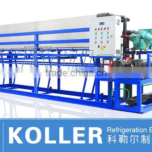 Koller DK50 5 Tons/day Directly Cooling Ice Block Machine With Automatic Ice Harvest for Fresh Seafood thumbnail-1