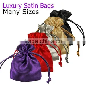 Satin Drawstring Pouch for Promotion thumbnail-1