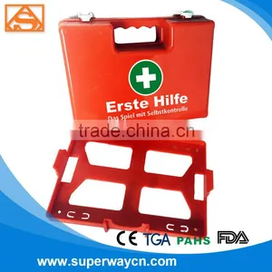Qualified Cheap First Aid Kit With CE ISO for Working Place Plastic Box thumbnail-1