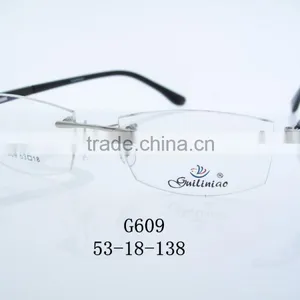 2016 New Stylish Metal Optical Eyeglass Full Rimlrss G609 thumbnail-1
