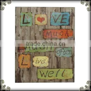 Living Room Colourful Nice Wall Decor thumbnail-1