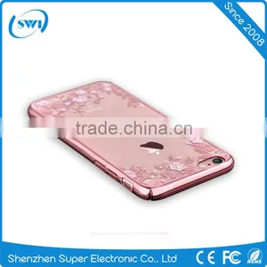 Various Laser Cutting Pretty Flower Diamond Hard PC Back Case Cover For Iphone 6S/6 Plus thumbnail-5