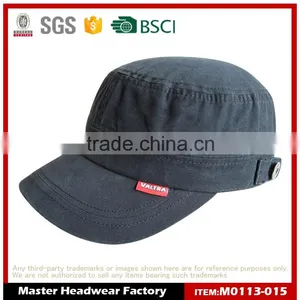 100 % Cotton Cap Good Quality Wholesale Fashion Military Style Cap thumbnail-1