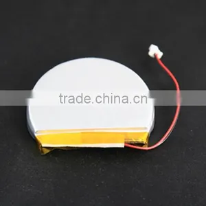 Custom Made 755040-1500mAh Crescent/Moon Shaped LIPO Battery for Smart Wearable Devices thumbnail-2