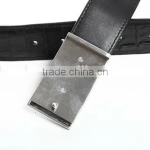 2013 Fashion Design Real Crocodile Skin Belt for Men Luxury Designer Belt thumbnail-6
