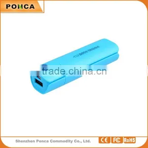 2015 Promotion Gift Square Best Quality Portable Power Bank Power Bank 2600mAh thumbnail-2