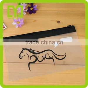2016 Wholesale Free Sample YiWu Custom Clear Pvc Bag With Zipper thumbnail-1