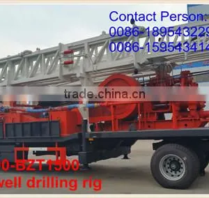 1500 Meters Water Well Drilling Machinery BZT1500 thumbnail-2