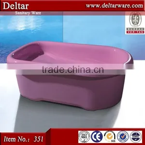 Small Bathroom Mini Bathtub, Cute Bathtub for Kids, Simple Acrylic bb Bathtub thumbnail-3