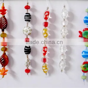 Lampwork Glass Necklace Pendant for Personal Care thumbnail-1