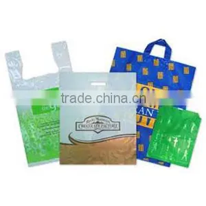 Printed Plastic Shopping Bag thumbnail-1