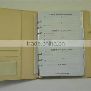 a5 Leather Bound 3 Ring Binder thumbnail-6
