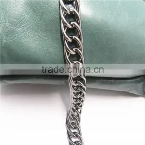 Manufacture Decorative Metal Black Double Link Chain thumbnail-5