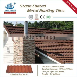 COLORFUL STONE COATED METAL ROOFING thumbnail-1
