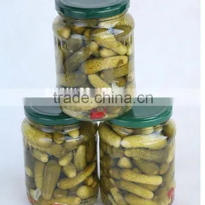Pickled Good Qualily Gherkin, Pickled Cucumber in Glass Jar thumbnail-1