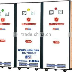 Hansinco Voltage Stabilizer 1400KVA Three Phase (Input: 320V-420V, Output: 380V) thumbnail-1