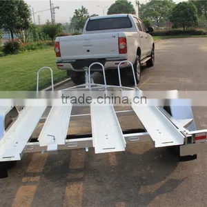Galvanized Motorcycle Trailer thumbnail-5