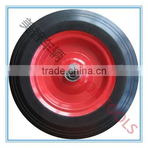 12x2.5 Heavy Load Solid Rubber Wheel for Wheelbarrow thumbnail-2