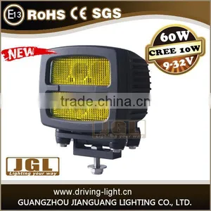 9-80v 60w Led Work Light off Road Led Car Headlight for Heavy Duty Truck Tractor 4x4 Accessories Car Led With IP67 CE ROHS thumbnail-1