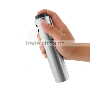 Stainless Steel Baking Olive Oil Bottle/Pot/Mister, Cooking Sprayer & Dispenser, Silver thumbnail-5