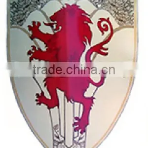 Souvenir Wooden Shield With Custom Metal Emblem thumbnail-6