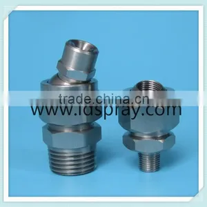 Stainless Steel SS Brass 36275 Adjustable Ball Spray Jet Nozzle thumbnail-1