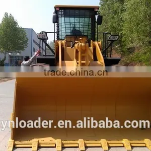 Hindustan Wheel Loader 2021 Price/Weichai Steyr Diesel Luneng Used Wheel Loader With Grass Grasper thumbnail-4