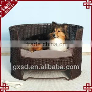 S&D Handmade Lovely Rattan Pet Bed thumbnail-2