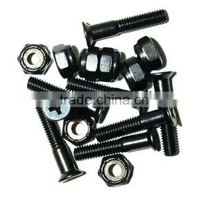 Custom Wholesale Skateboard Hardware Bolts Screws of 1" 1.25" 1.5" thumbnail-1